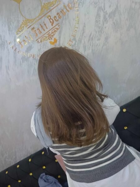 قص شعر نسائي احترافي في المنزل